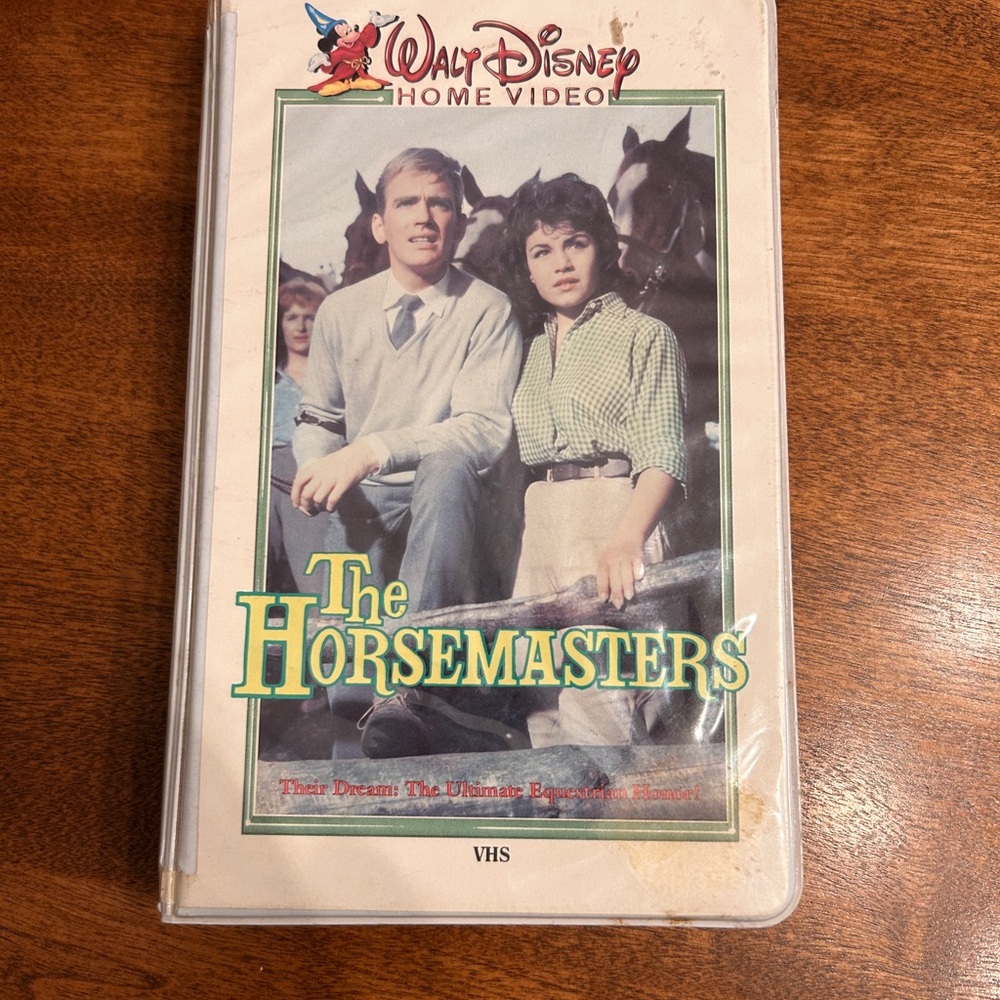 RARE Disney The Horsemasters VHS